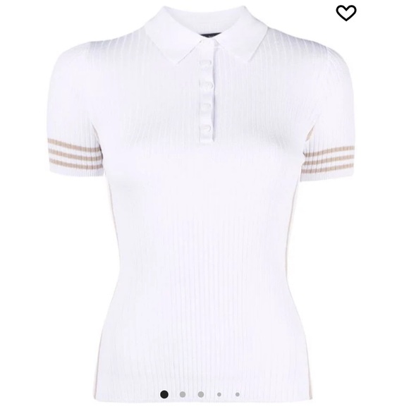 Rag & Bone, Peyton ribbed-knit polo shirt - Picture 4 of 9